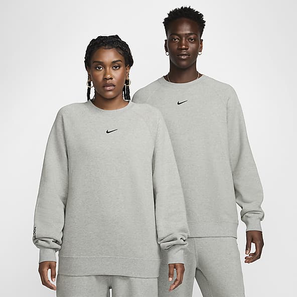 Felpe grigie da uomo con o senza cappuccio e zip. Nike CH